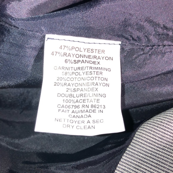 Navy knee length skirt - Picture 7 of 7